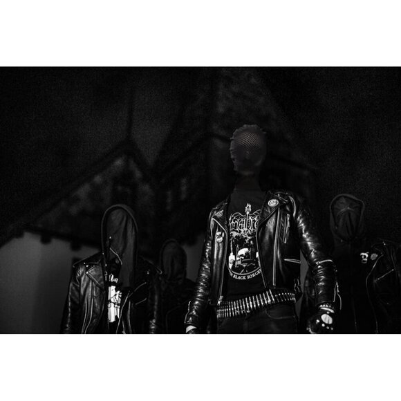 🆕Women Black Lace Hole Face Mask Gothic Sexy Halloween Spandex Cosplay Mask - Picture 2 of 6